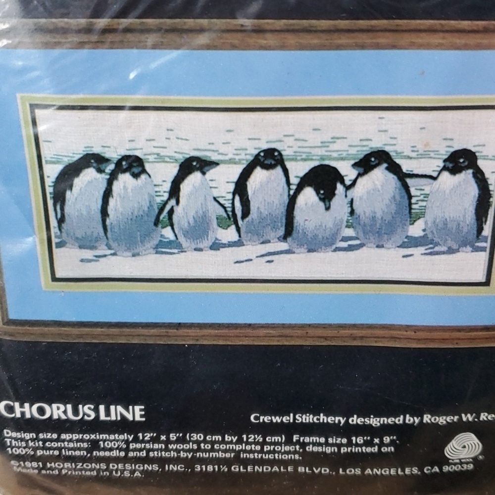 Monarch Horizons Take Along Kit Chorus Line Penguins MTA 58 NIP - Picture 2 of 7